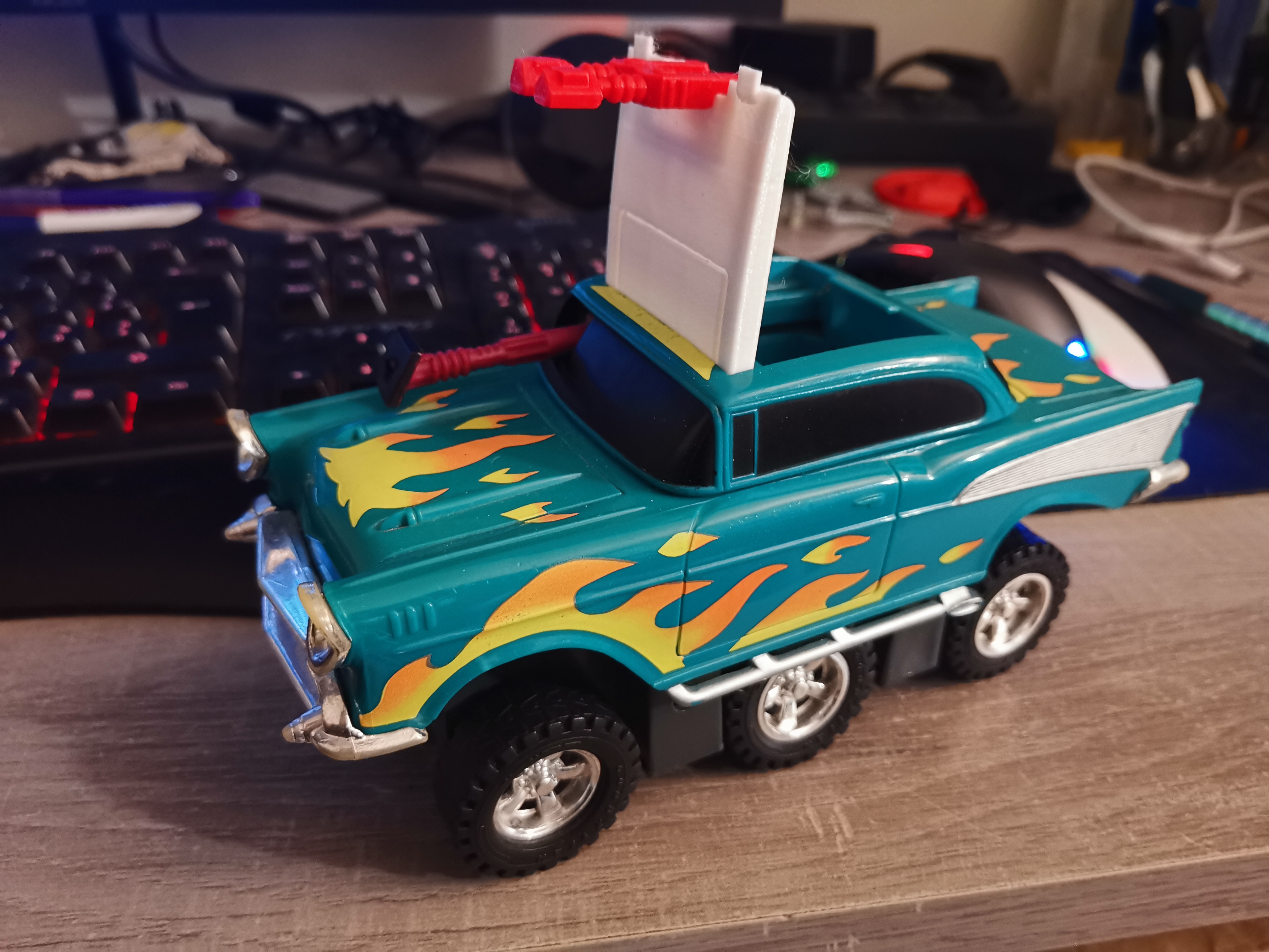 kenner M.A.S.K hurricane roof· STL File for ·Cults