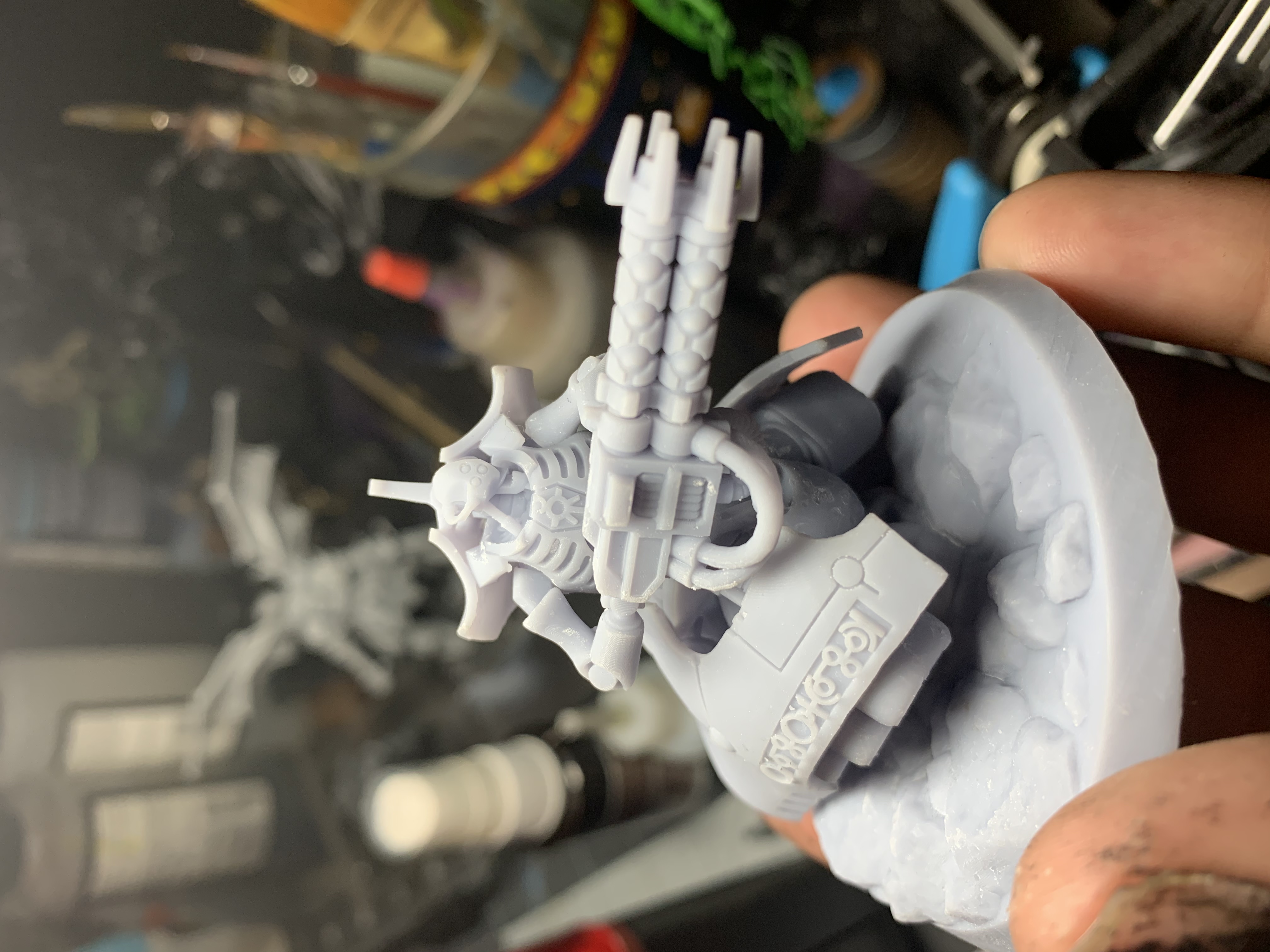 🎲 NEKHRON LOKHUST DESTROYERS・3D Print with the Elegoo saturn 3D