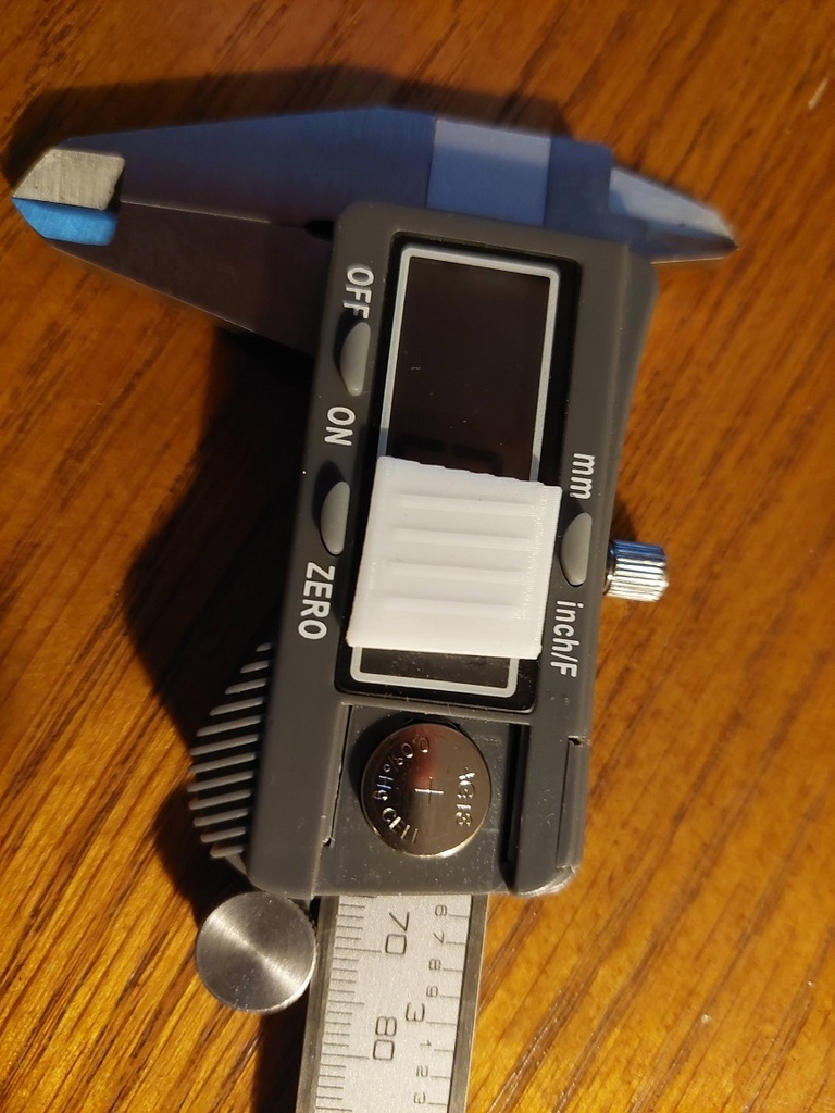 3D file Pittsburgh Caliper (Harbor Freight) Battery Cover 🔋 ・3D