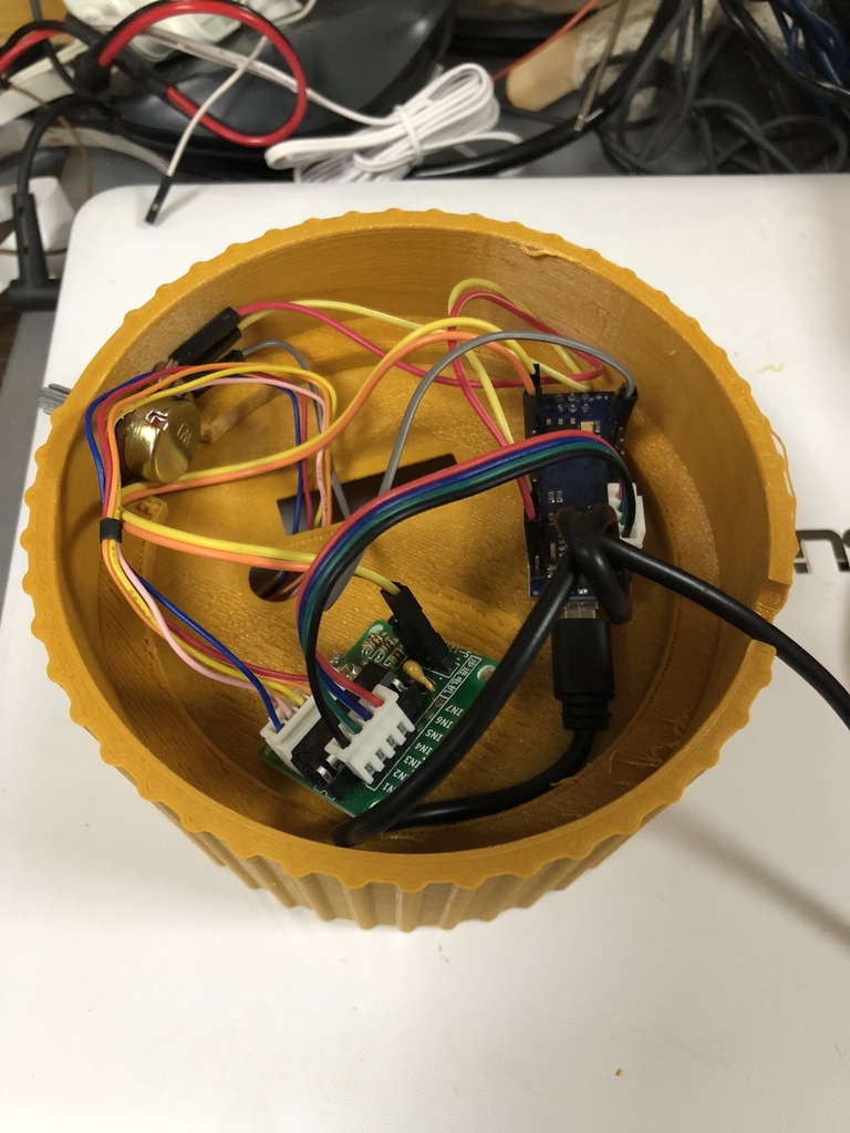 Fichier STL gratuit Plateau tournant - arduino 🎭 ・Plan imprimable en 3D ...