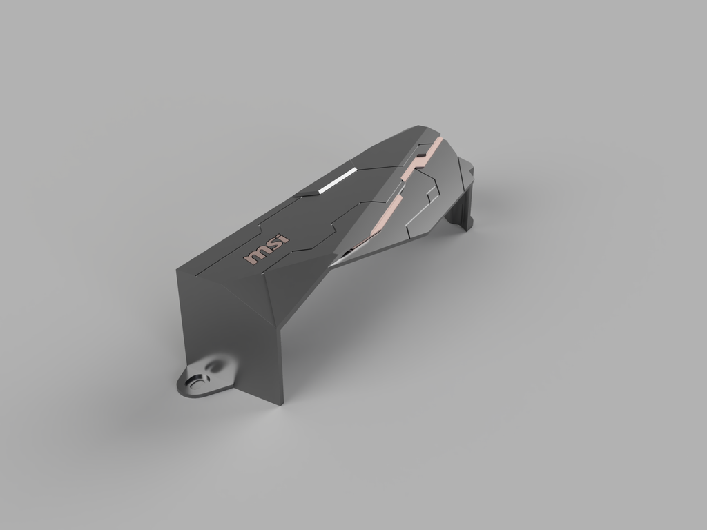 🔧 IO Shroud / Cover (ASUS/ASRock/MSi)・Free STL File for ・Cults
