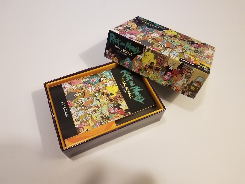 Free 3D file Rick And Morty Total Rickall Insert 🎲 ・3D printing design ...