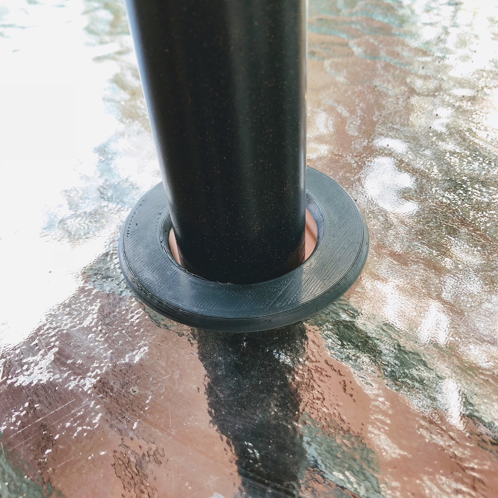 Free STL file Patio Table Umbrella Grommet ☂️ ・3D printing template to