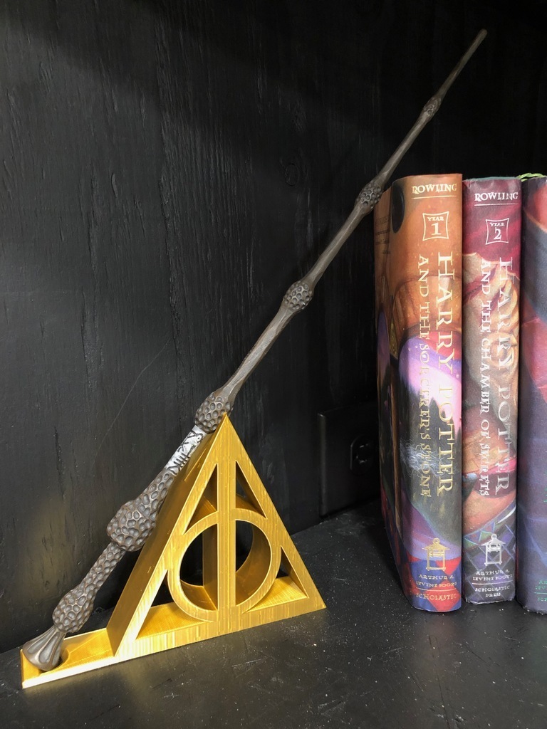 Support Pour Baguettes Harry Potter Les Reliques De La Mort - Accessoire Neuf Pour Collectionneur