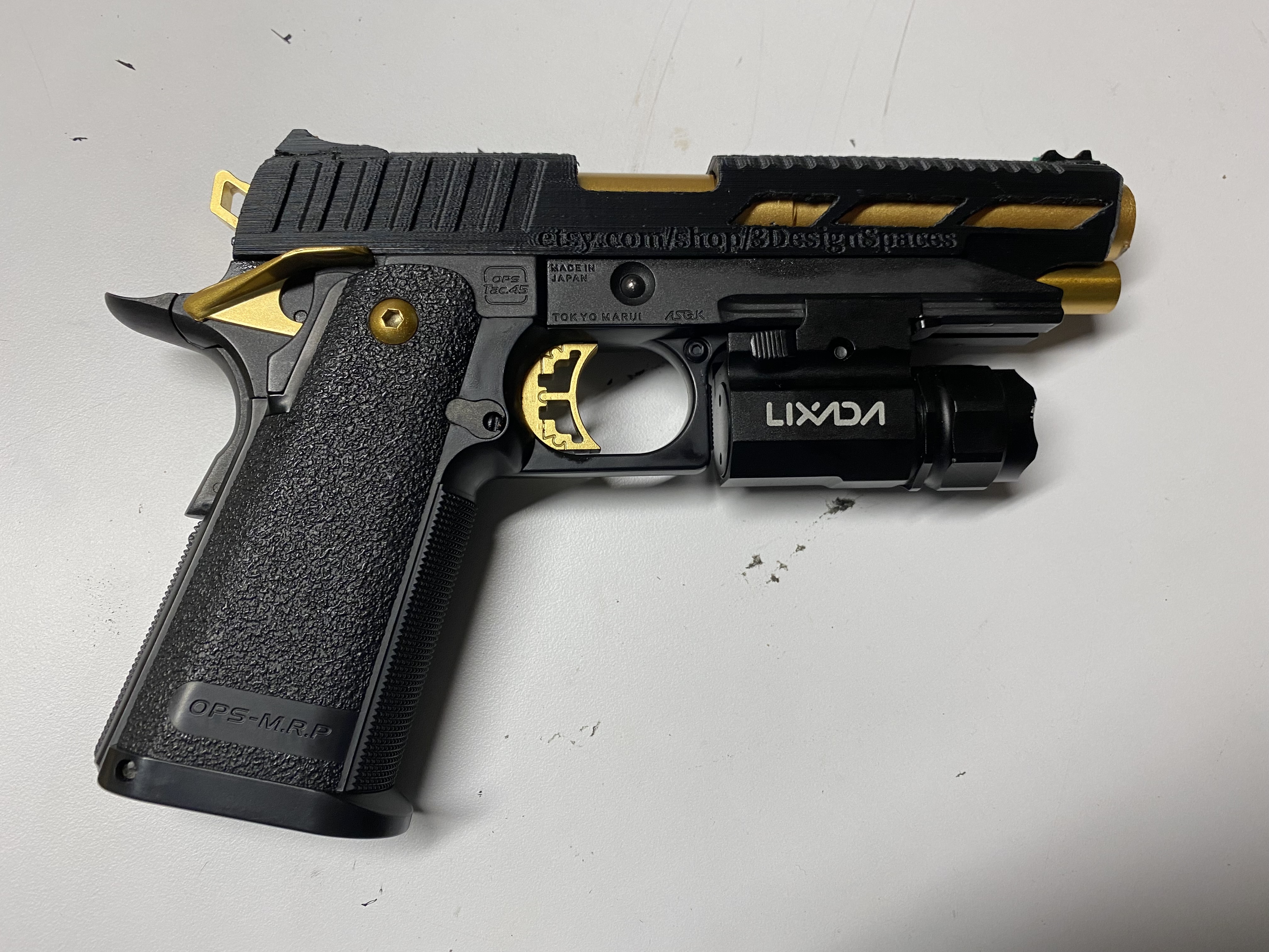 トイガン tokyo marui hi capa customized MNA Project Ares | Custom Tokyo Marui Airsoft Hi-Capa 5.1