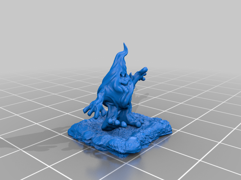 🔥 Fire Sprite・Free STL File for ・Cults