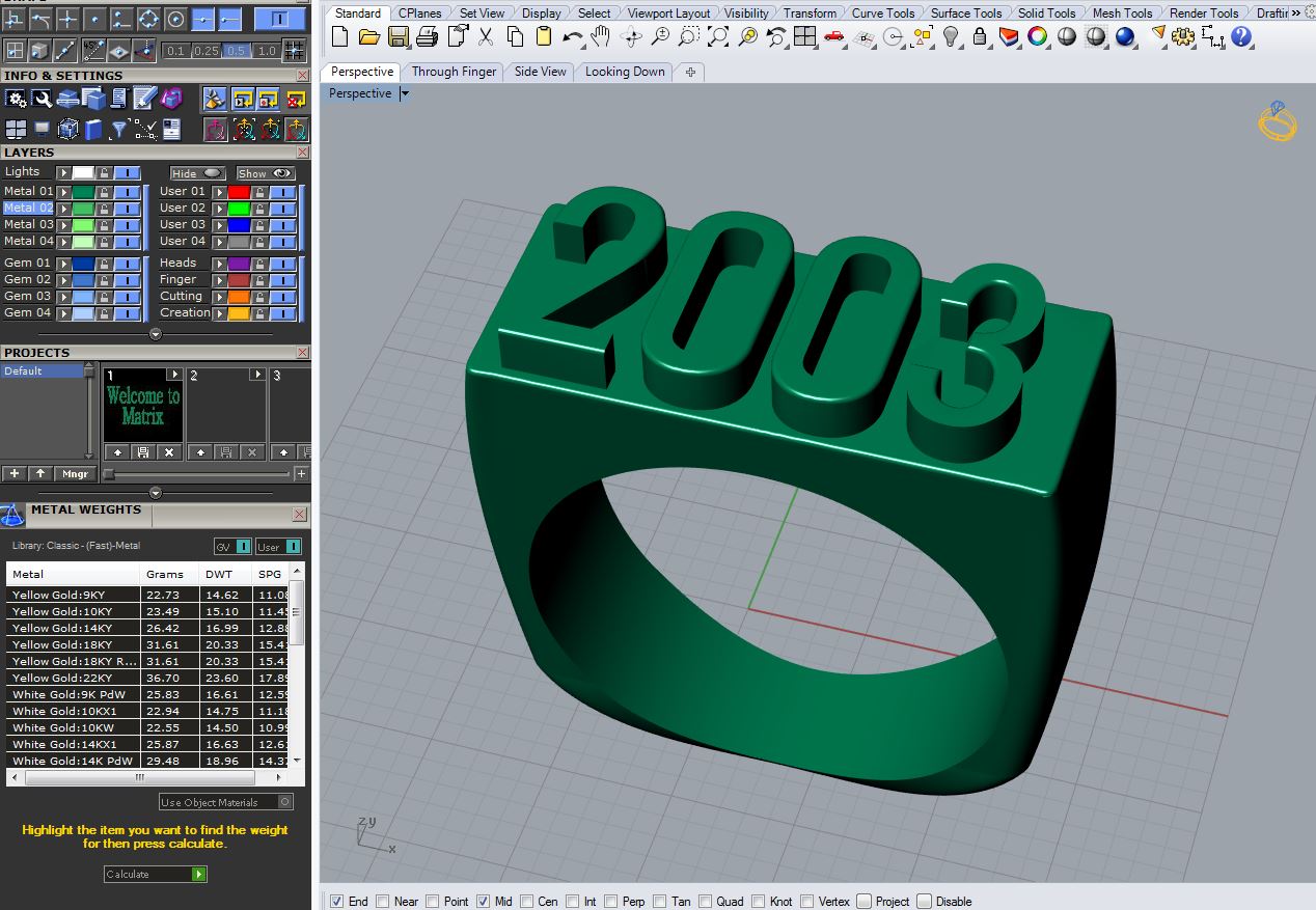 STL file Date number Ring R 110 📅 (OBJ)・3D print object to download・Cults