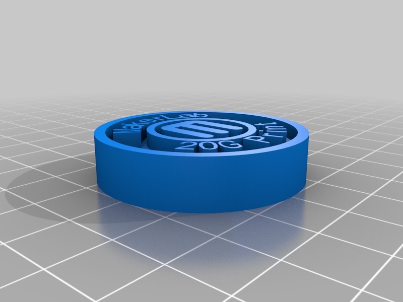 🪙 MakerLab Coin・Free 3D File for ・Cults
