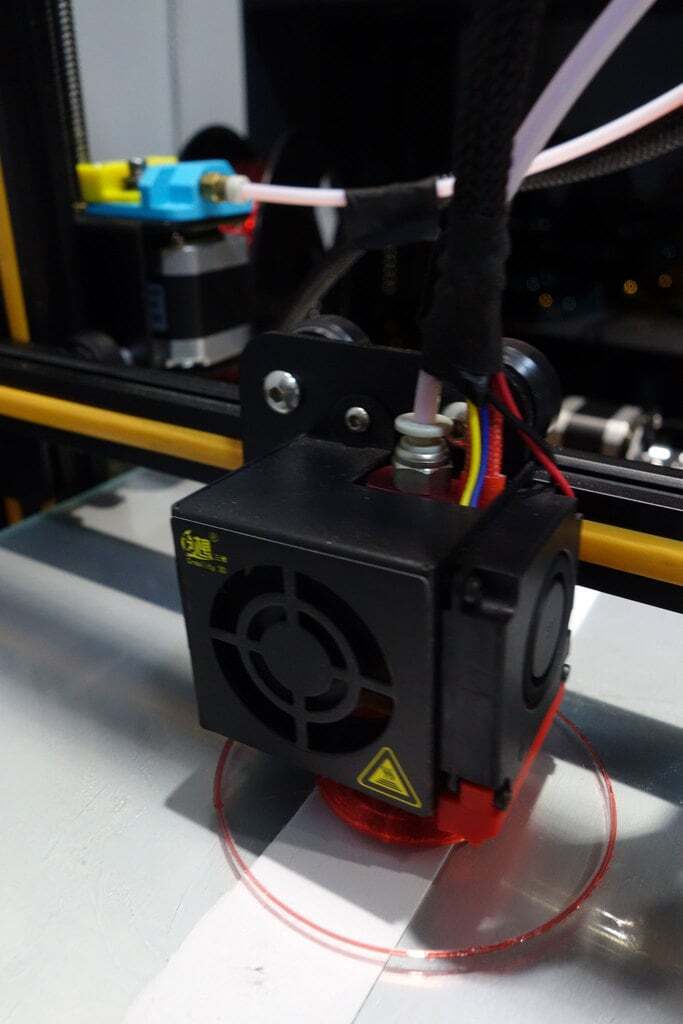 3D printable Flexible Filament Extruder Upgrade for Creality CR7, CR