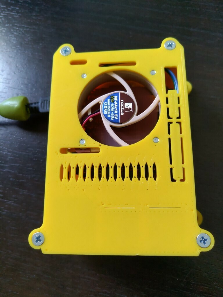 Free 3D file Raspberry Pi3 Pi2 and Model_B+ case with inside fan 🖥️・3D ...