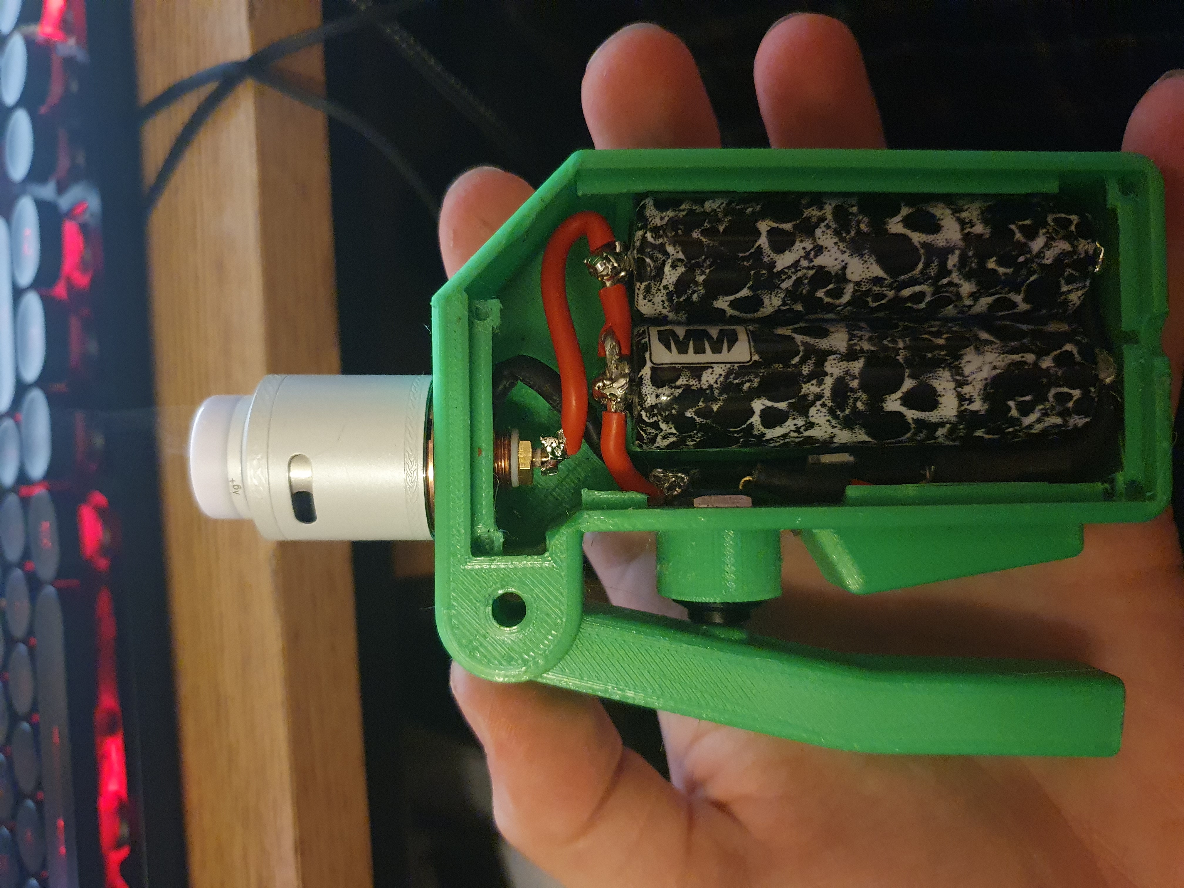 Clacker Vape Box Mod STL File for Cults
