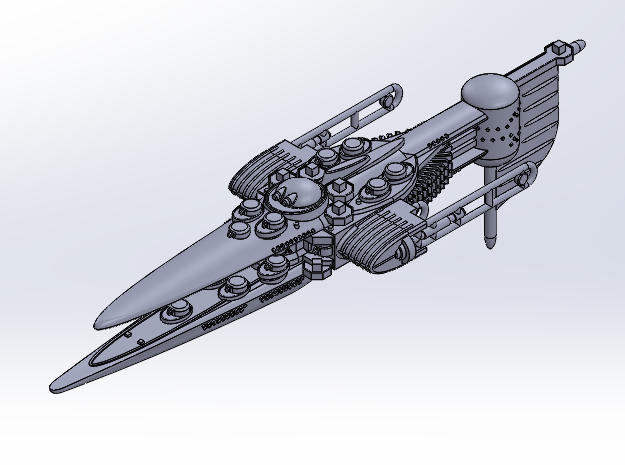 🪶 Dreadnought (1:5000) of the Ades Federation in the Last