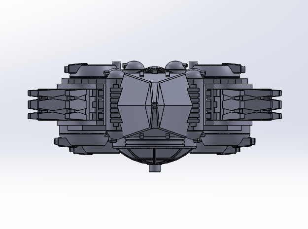 🪶 Standard Battleship (1:5000) of the Ades Federation in