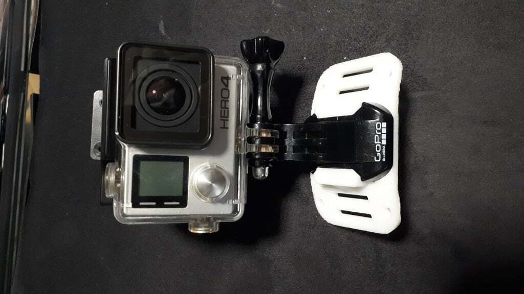3D printed GoPro Hero Camera Mount・Cults