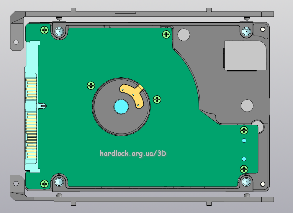 2nd DISCO FISSO HARD DISK DRIVE SSD Caddy Adattatore Per HP - Foto 10