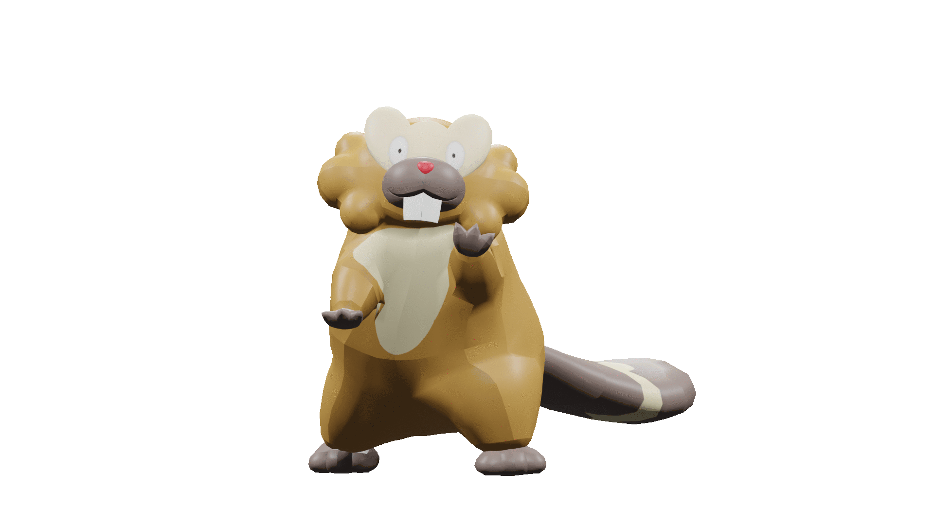Archivo STL Pokémon - (400) Bibarel 🦸 ・Modelo de impresora 3D para ...
