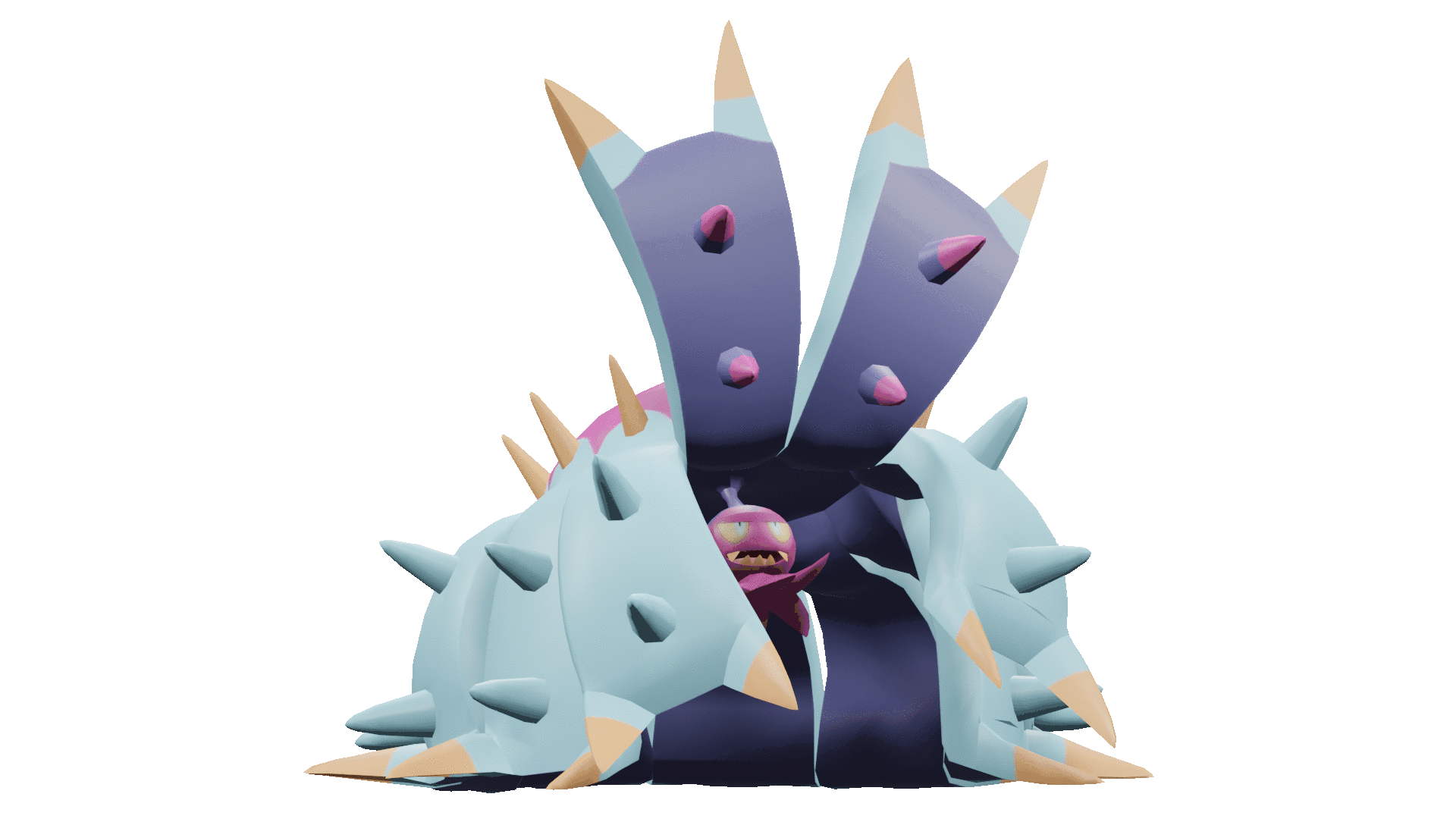 Tokpex Project 🦸 Pokémon - (748) Toxapex・ STL File for ・Cults