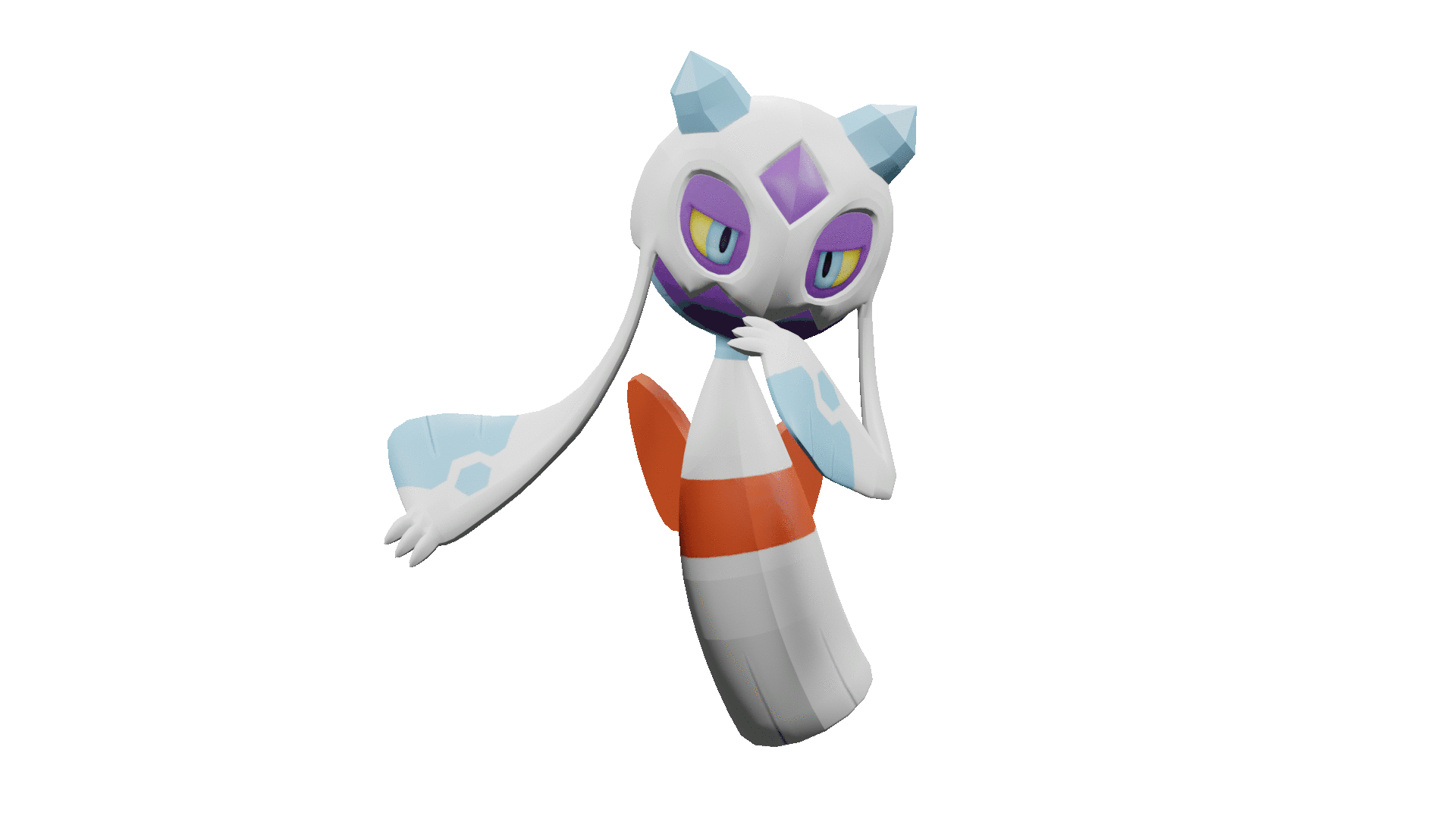 STL file Pokémon - (478) Froslass 🦸 ・3D print design to download・Cults