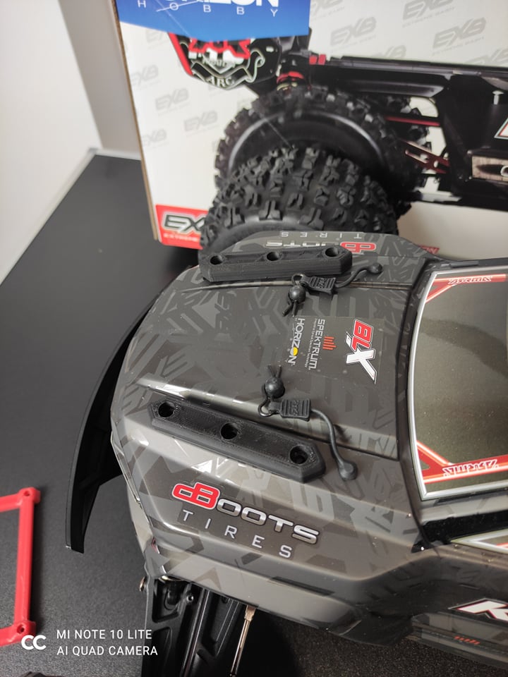 Supporti Barra Oscillante In Alluminio Per Arrma Kraton 6S - Aggiornamento Telaio Crawler 1:8 - Foto 4