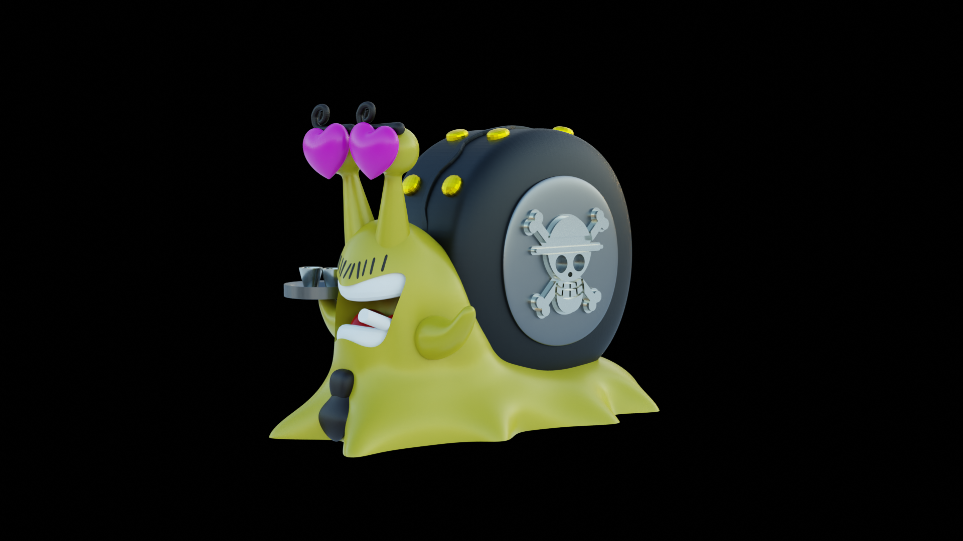 STL file Den Den Mushi - Sanji 🦸 ・3D printable model to download・Cults