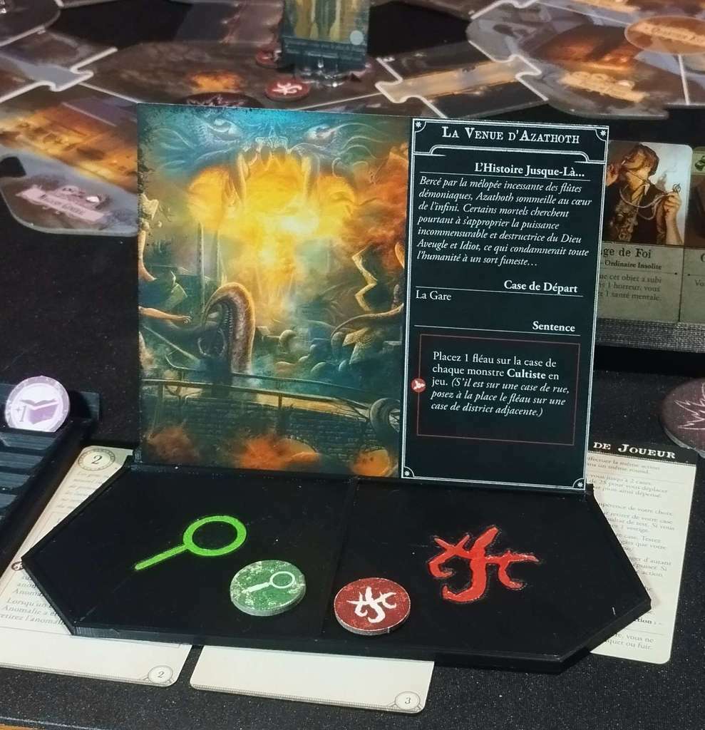 Arkham Horror v3 Scenario card holderFree 3D File for Cults