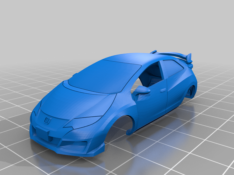 Type R Stl 🎲 Civic Type R 2015・Free STL File for ・Cults