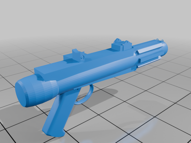 ⭐ Fin's E11 Blaster from Star Wars・Free 3D File for ・Cults