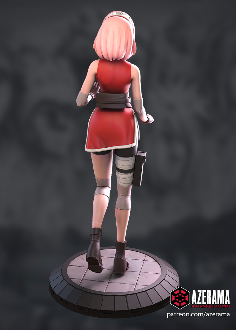 さくら3Dスト sakura street fighter - Download Free 3D model by Casttelan2