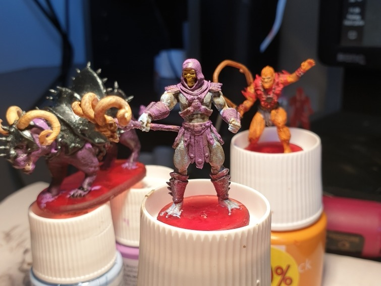 🎲 Skeletor v2 - Masters Of The Universe - Miniature・Free 3D File for ・Cults