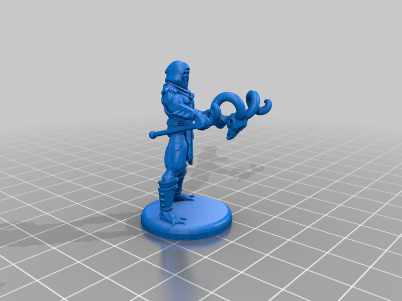 🎲 Skeletor v2 - Masters Of The Universe - Miniature・Free 3D File for ・Cults