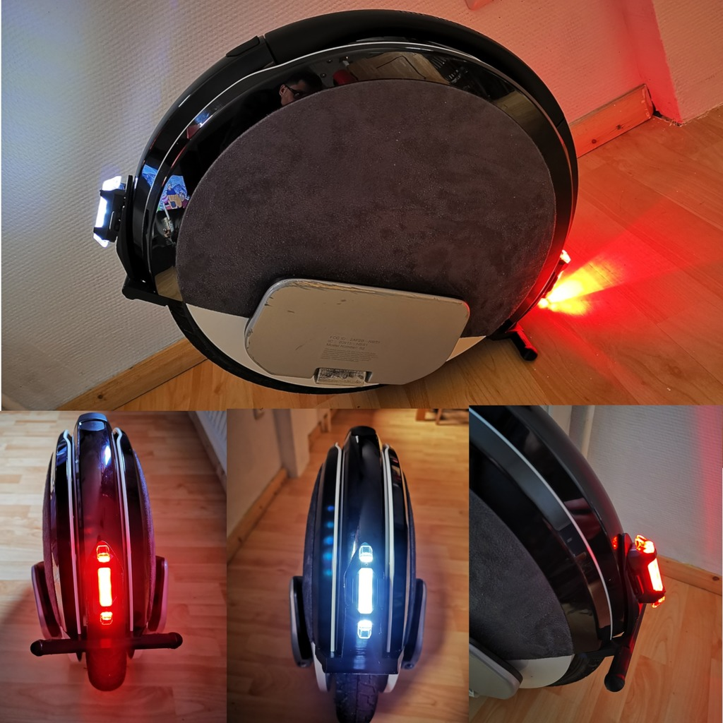 Free 3D file Ninebot one A1/S1/S2 LED Mount and Parking Stand front ...