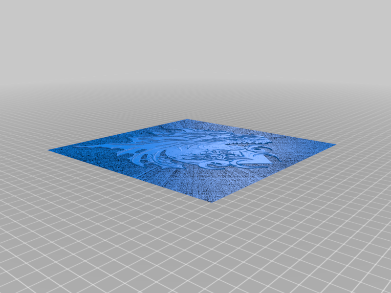 Hueforge Files 🐉 HueForge Blue dragon 2・Free STL File for ・Cults