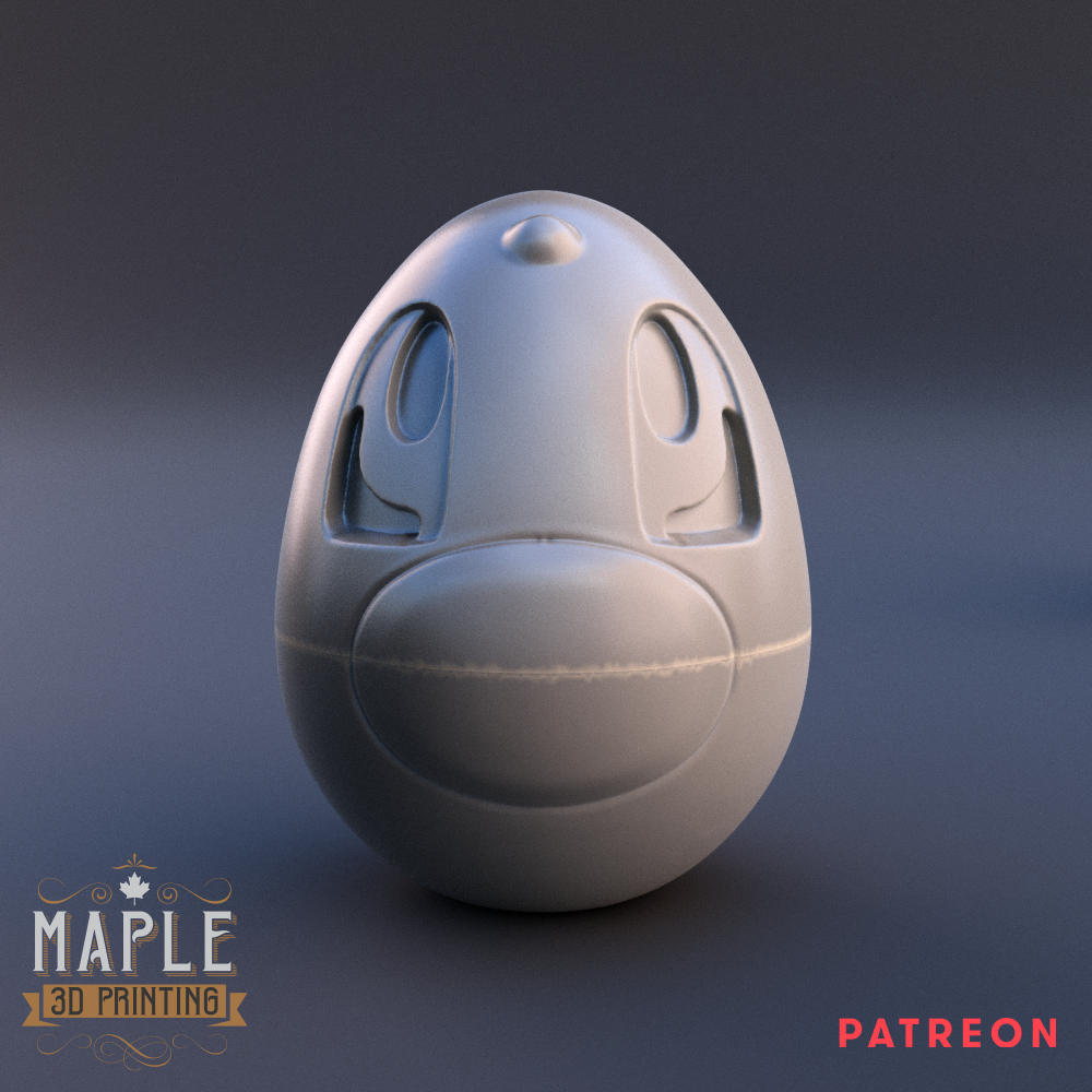 Pokémon Easter Egg - Dratini by Maple 3D Printing