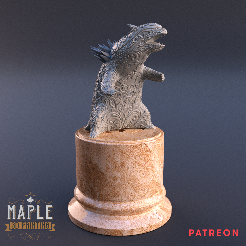 Ornamental Pokémon - Typhlosion by Maple 3D Printing