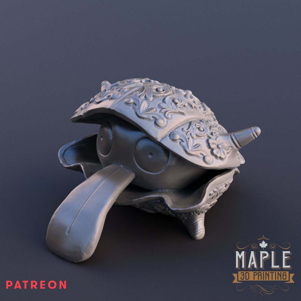 STL file Ornamental Pokemon - Shellder 🐉 ・3D printable model to ...