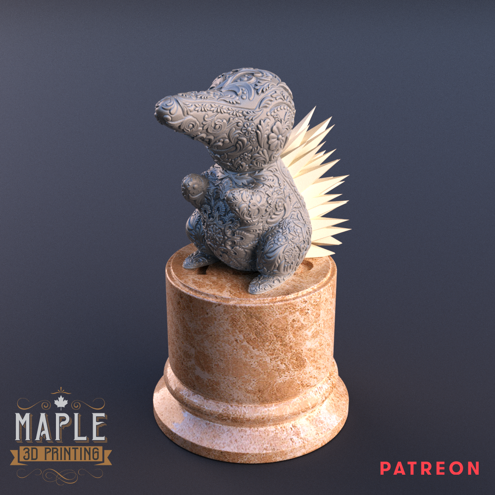 Ornamental Pokémon - Cyndaquil by Maple 3D Printing