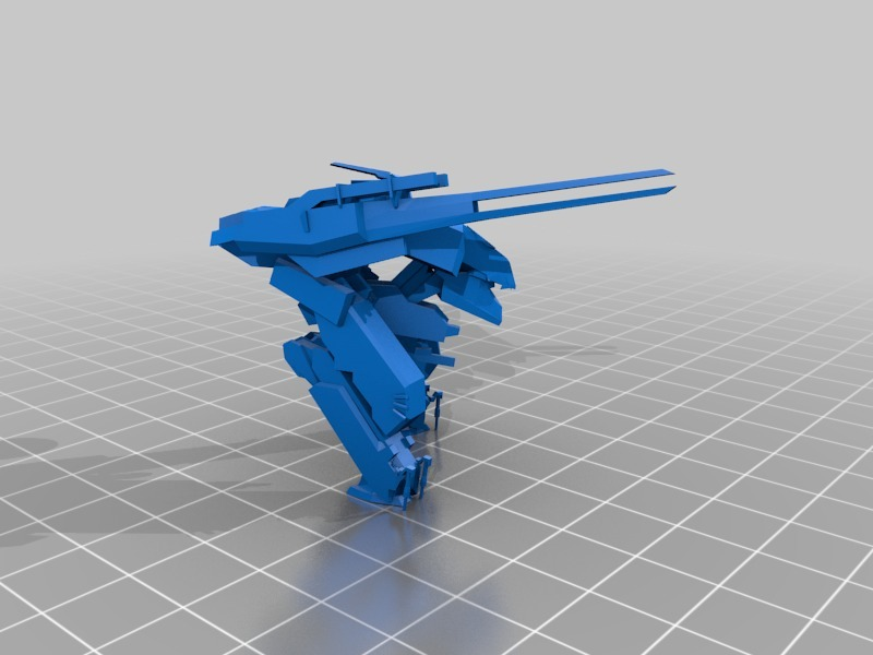 ⚙️ Metal Gear Rex (mostly fixed)・Free 3D File for ・Cults