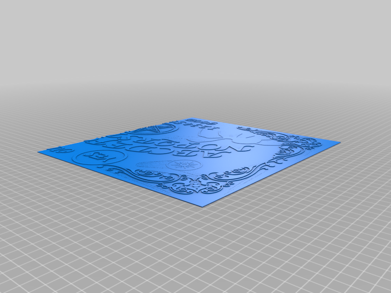 🎃 Ouija Board - Big Size 50x27,5・Free 3D File for ・Cults