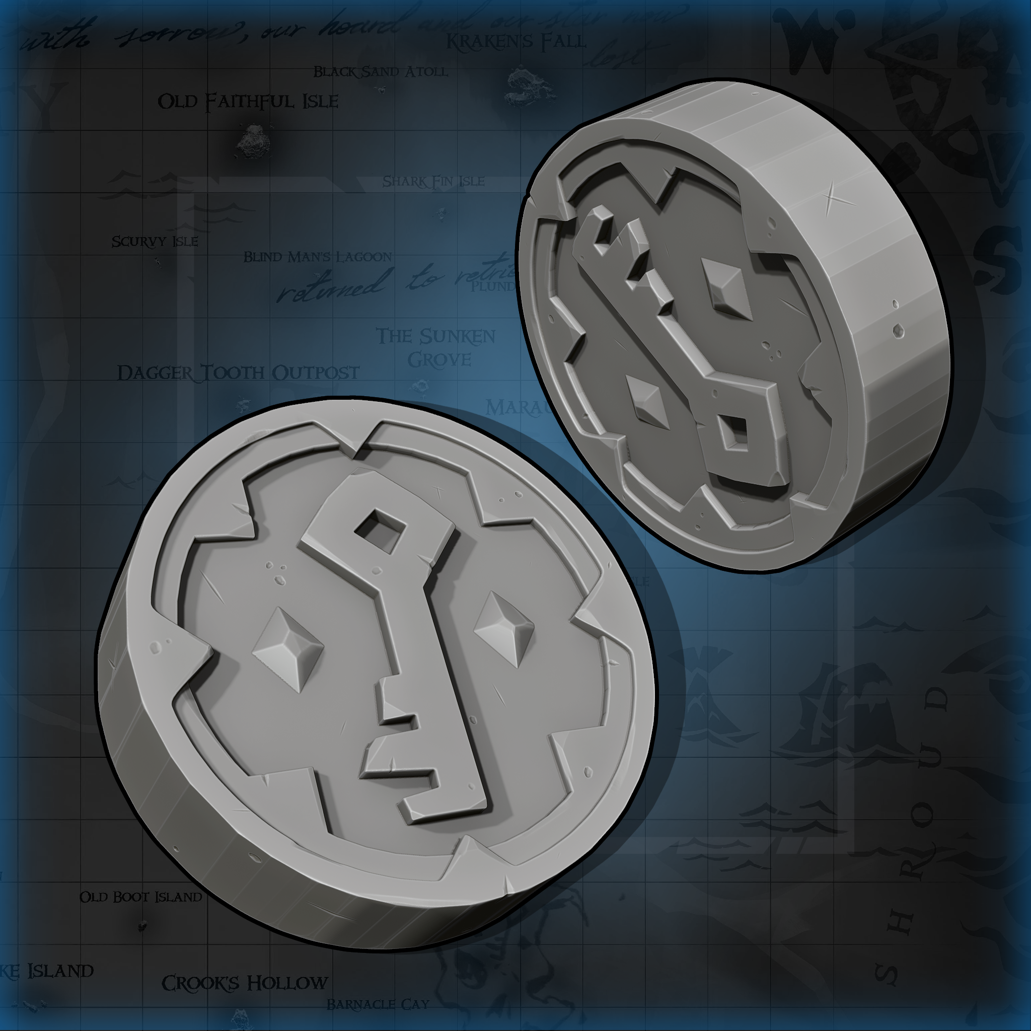 Sea Of Thieves Réplica Stronghold Key Limited Edition FaNaTtik