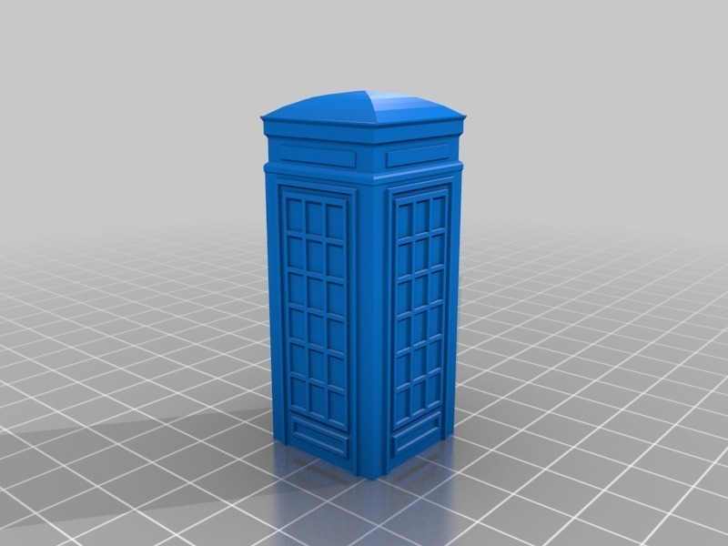 📞 Cabina telefónica de Londres・Archivo 3D Gratis para ・Cults