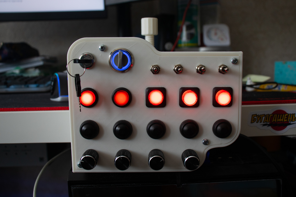 Free STL file Arduino Button Box 📦 ・3D printable design to download・Cults