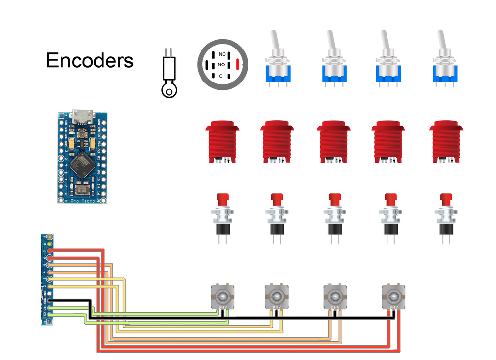 📦 Arduino Button Box・Free STL File for 3D printing・Cults