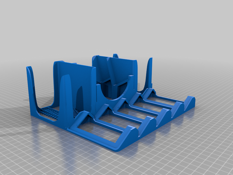 Ticket to Ride Card Tray Organizer - Barebones - Large CardsFree 3D File for Cults Ticket to Ride Card Tray Organizer - Barebones - Large CardsFree 3D File for Cults