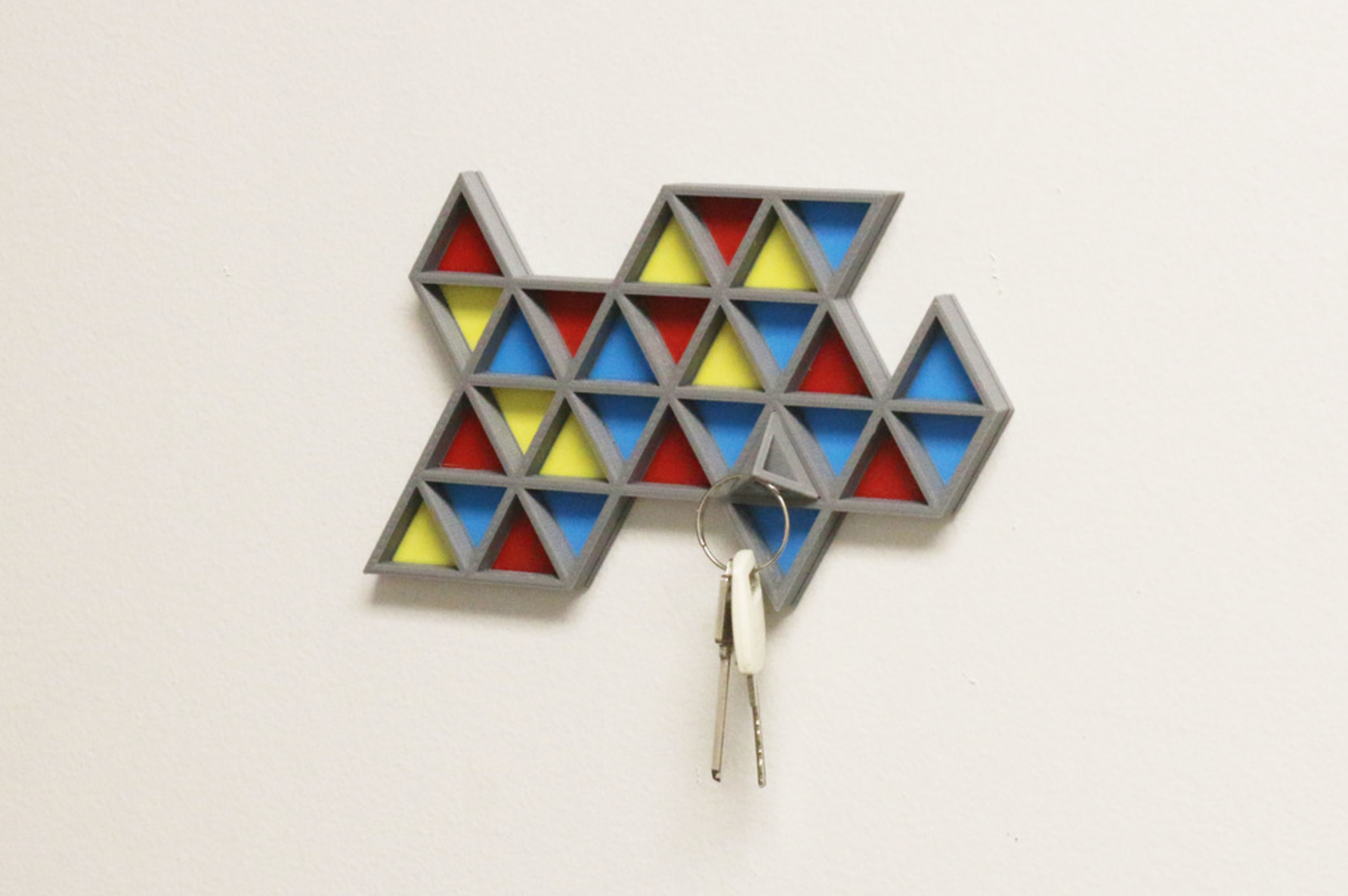 Free STL file Multi-Color Key Rack 🔑・3D printable model to download・Cults