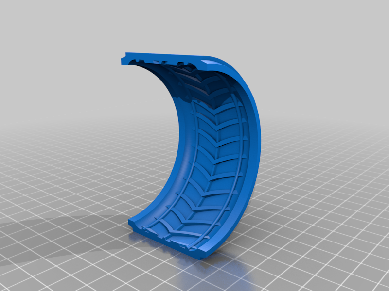 🛞 1/10 Onroad wheel 12mm hex with casted tire・ 3D File for ・Cults