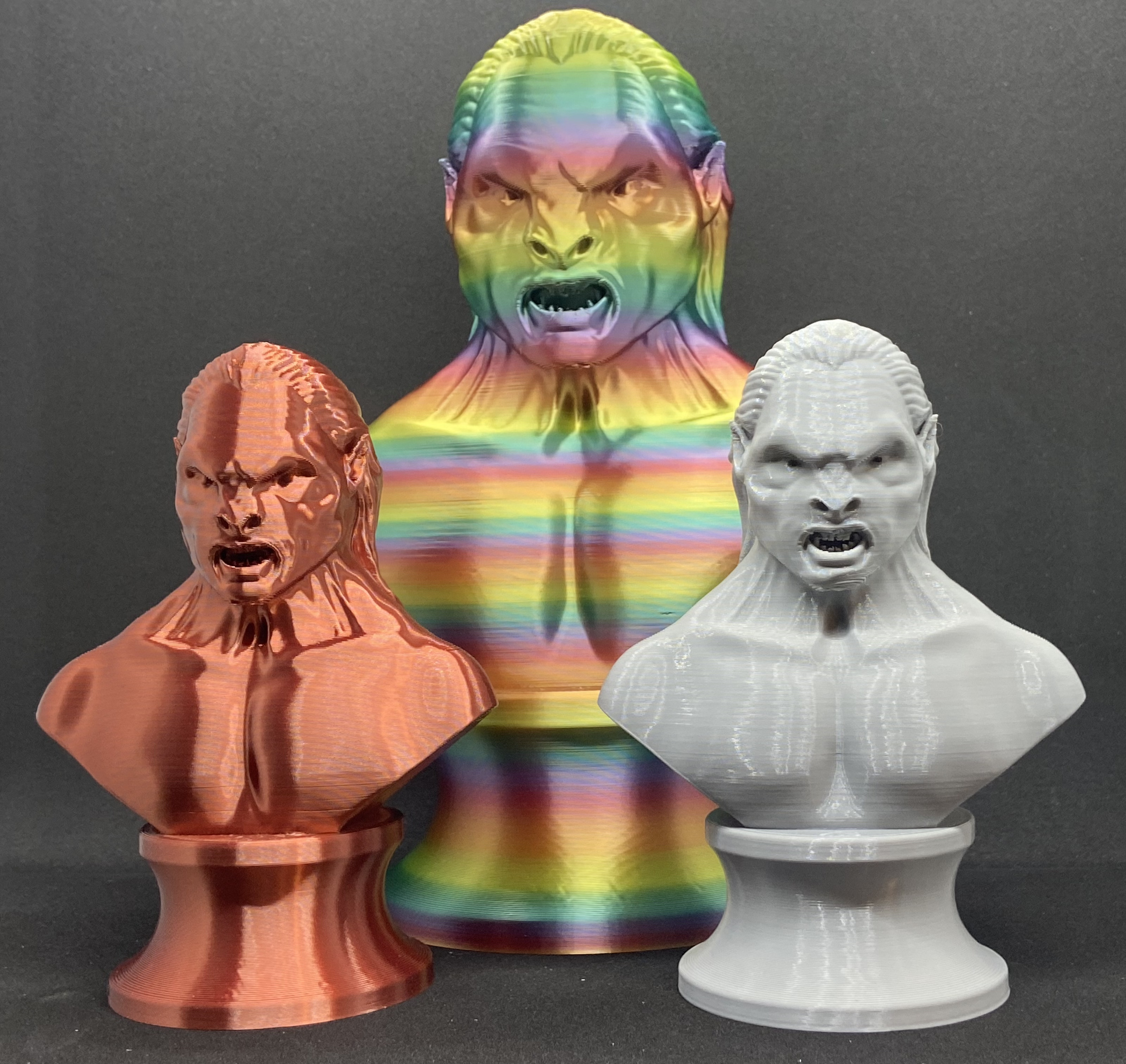 Работа The Uruk-Hai Lurtz from Lord of the rings movie for 3D printing ...