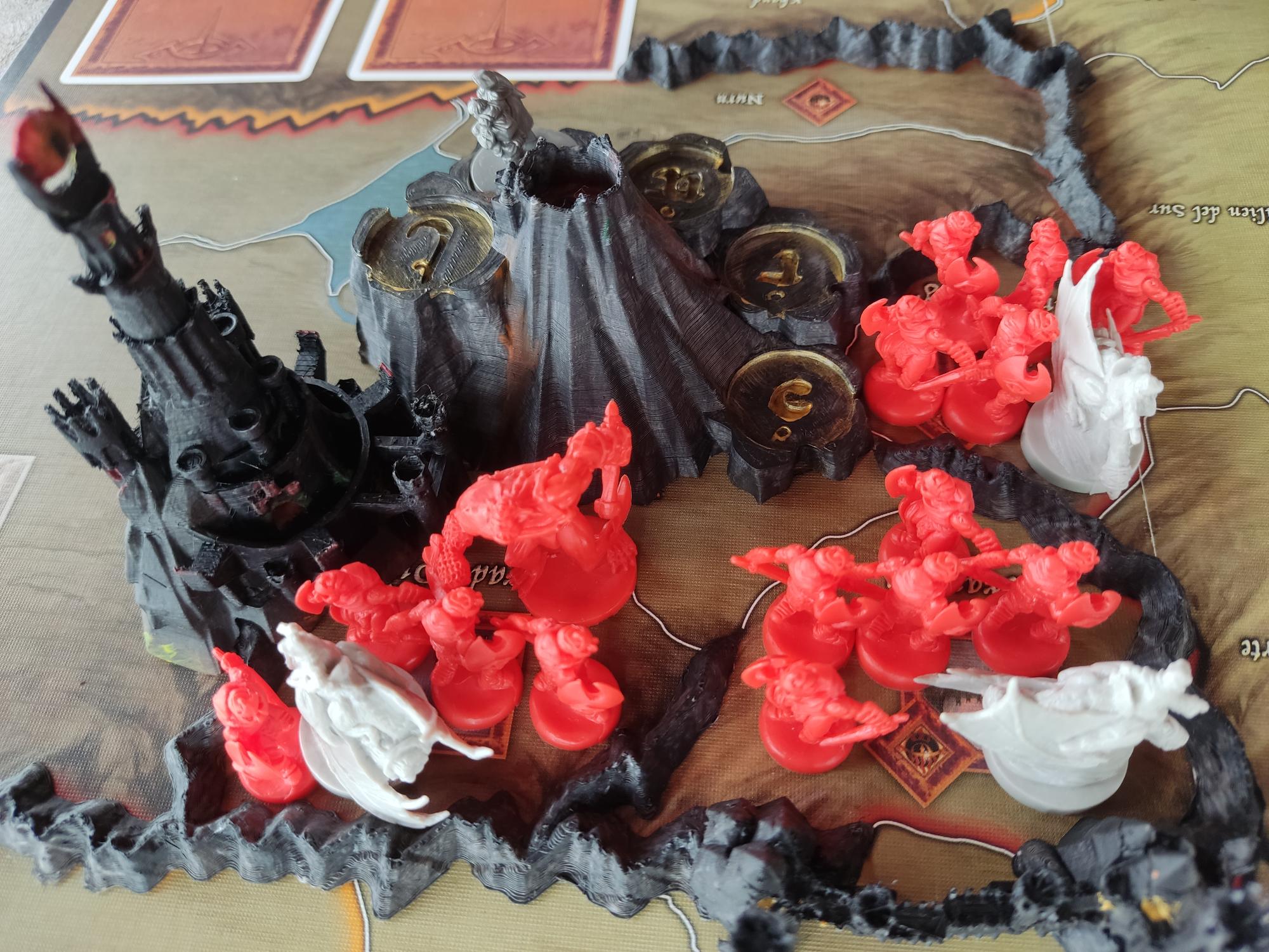 Impresión 3D Barad dur for war of the ring・Cults