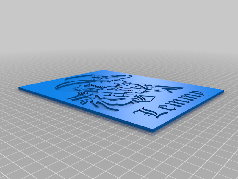 Free 3D file Lemmy Motörhead Lightbox Lightbox 🖥️ ・Model to download ...