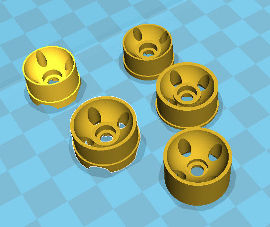 🛞 Wheel rims for Mini-Z - RC Car・ STL File for ・Cults