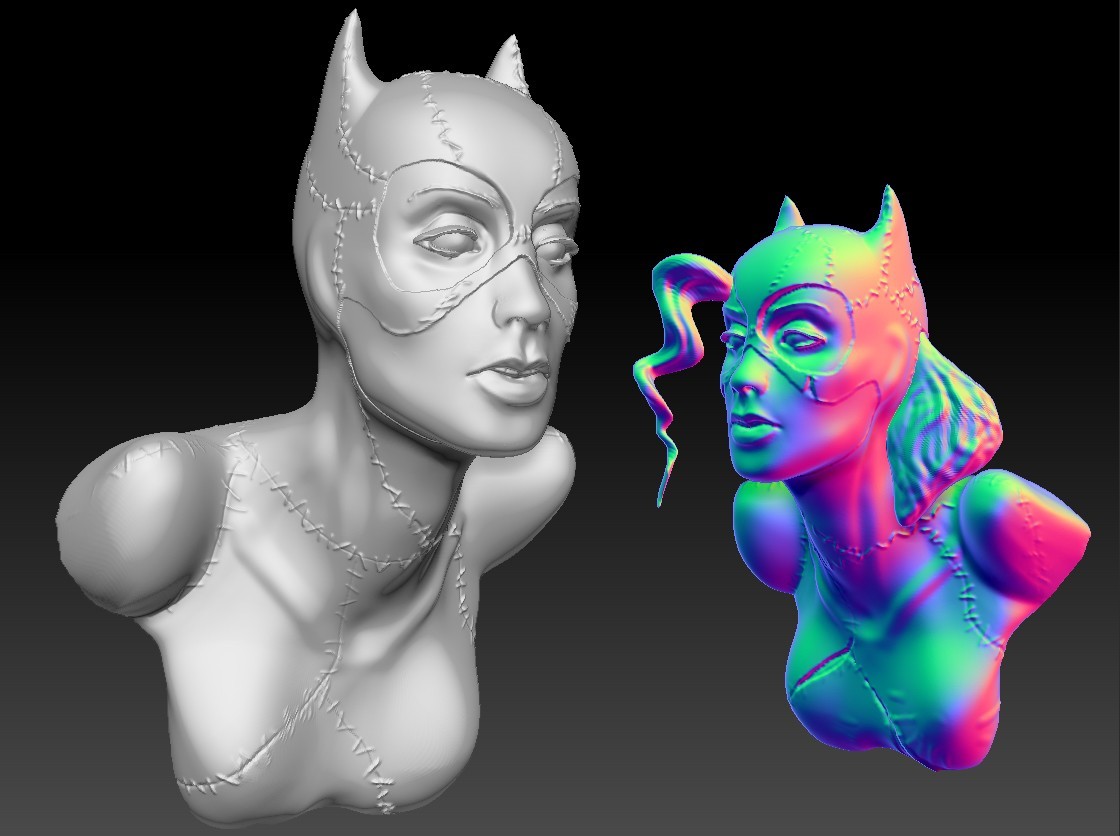 ★ CATWOMAN MINI BUST ★ She's Fantastic: DC Mini-Busts - CATWOMAN (and Customization!)